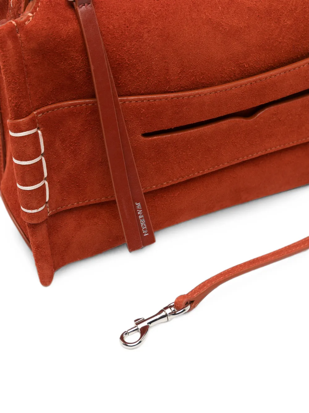 JW Anderson Shopper met gestikt detail Oranje