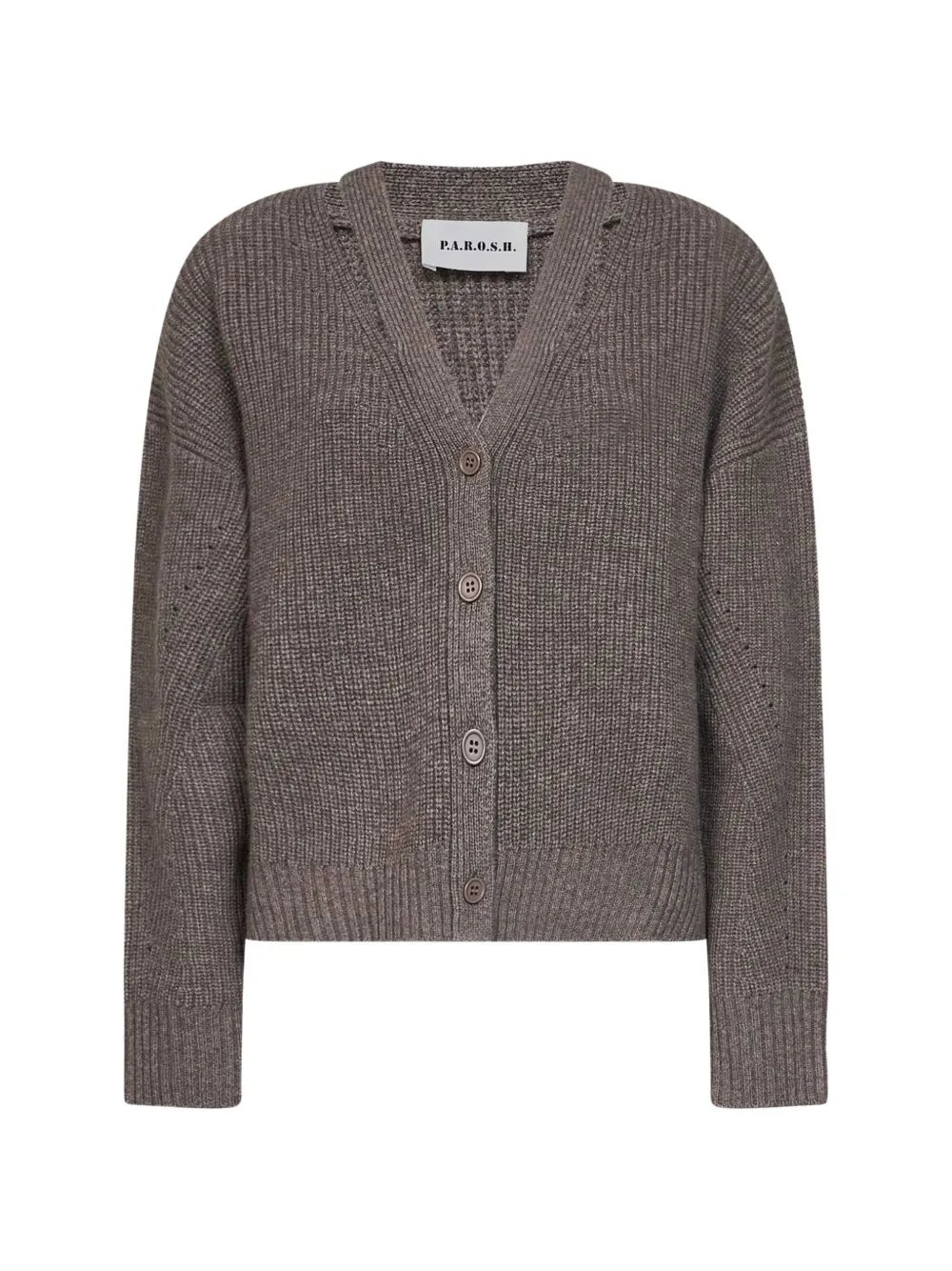 P.A.R.O.S.H. v-neck chunky-knit cardigan