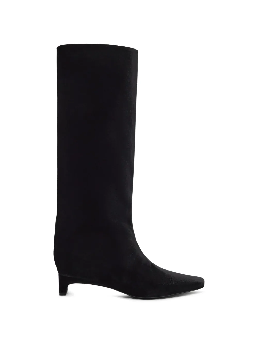 LouLou de Saison bottines Naomi en velours à petit talon - Noir LouLou de Saison bottines Naomi en velours à petit talon - Noir