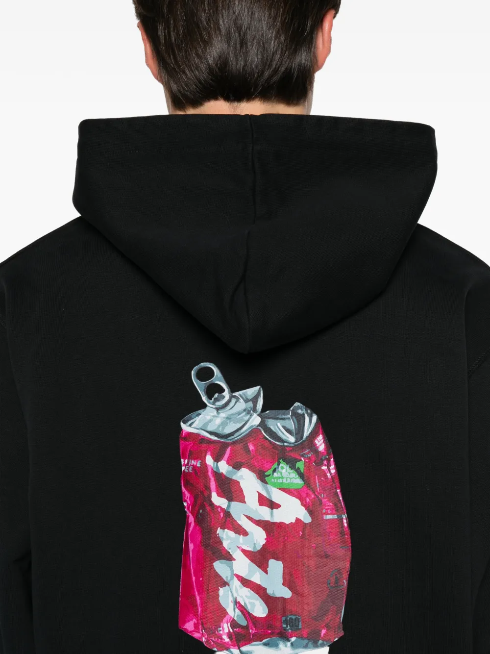 Arte Antwerp Hoodie met print Zwart