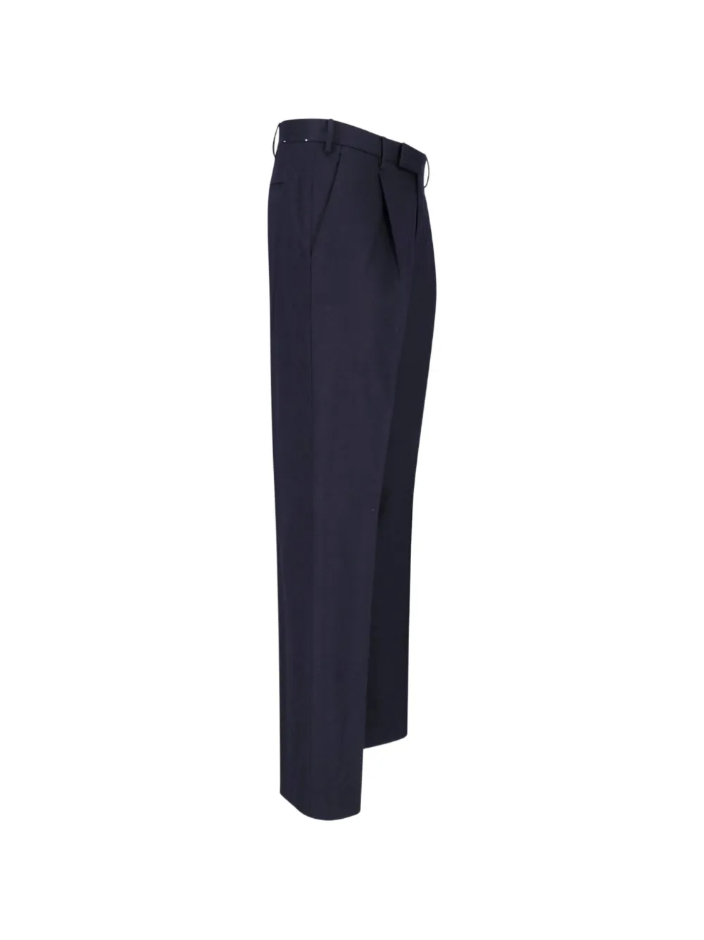 PT Torino Geplooide pantalon Blauw