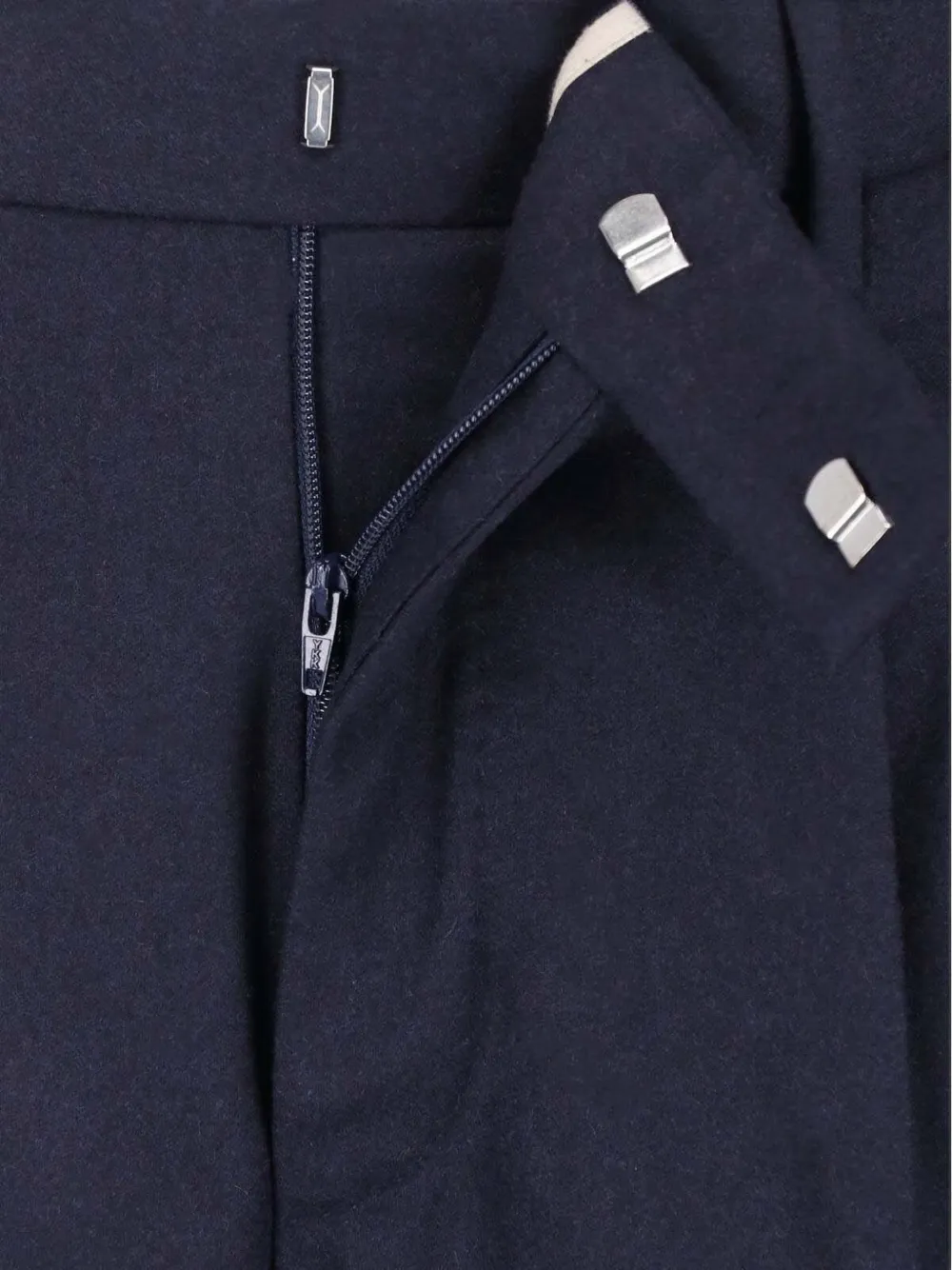 PT Torino Geplooide pantalon Blauw