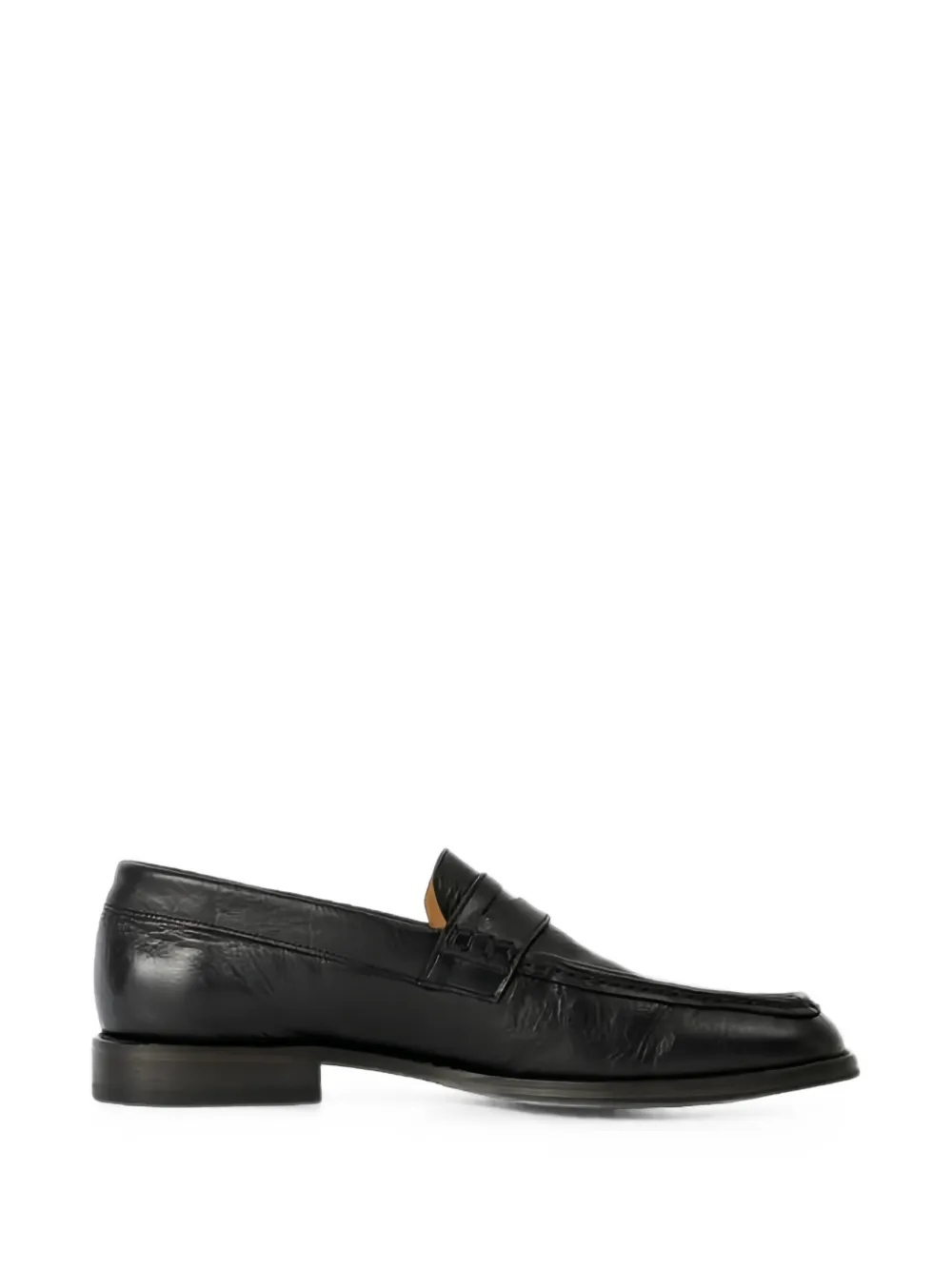 OUR LEGACY Light calf leather loafers - Nero