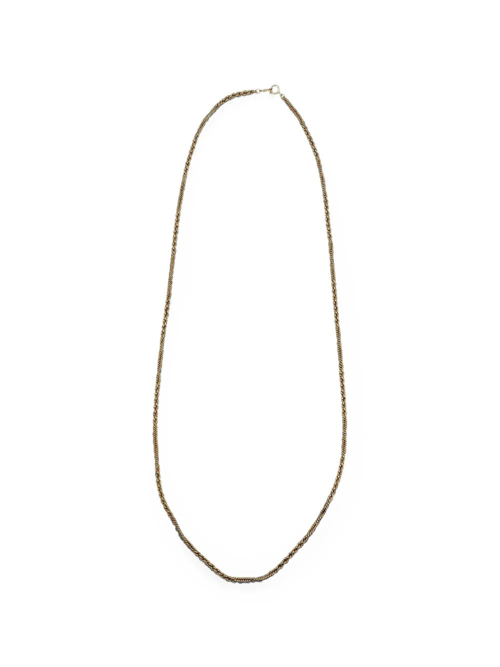Madison Maison 1970s twisted-link chain necklace