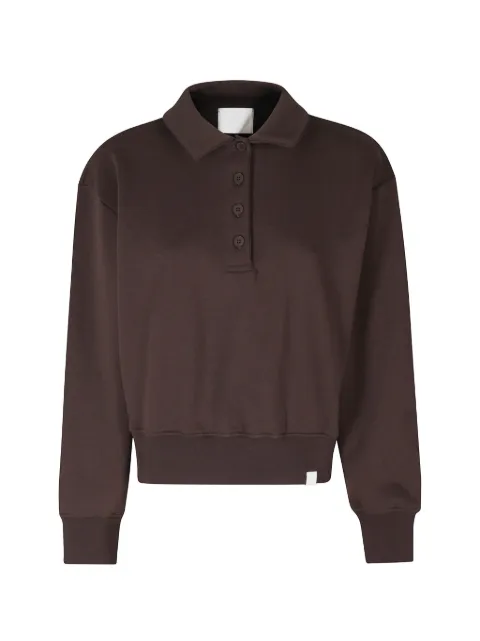 WOC long-sleeve polo top