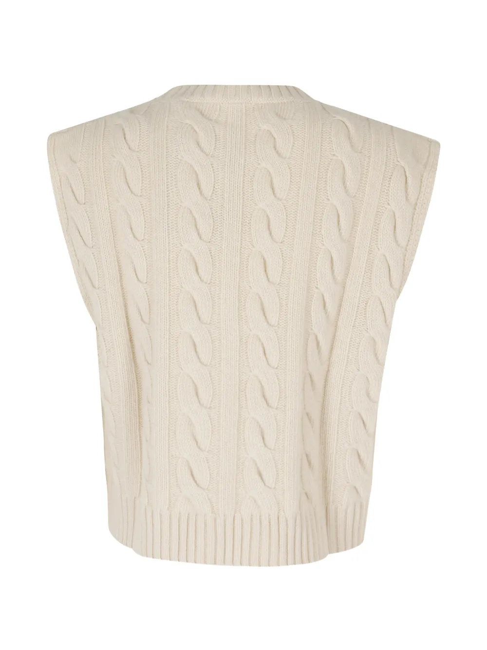 Weekend Max Mara Kabelgebreide spencer Beige