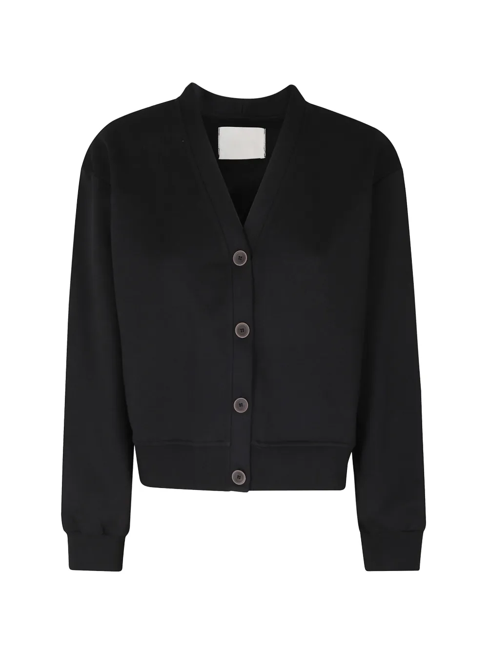 WOC Winona button-up cardigan - Schwarz