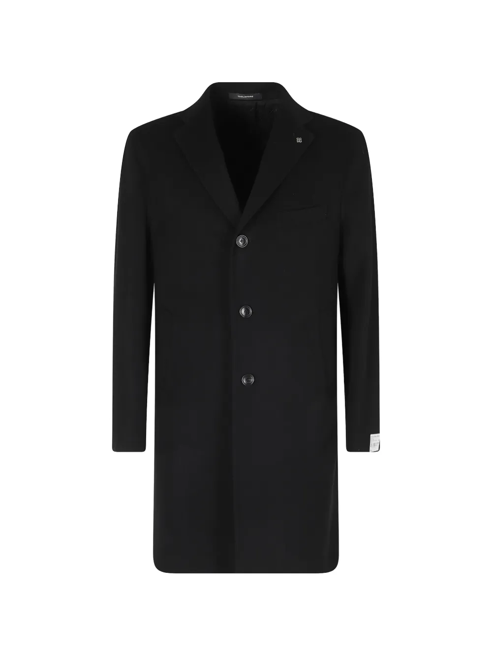 Tagliatore single-breasted wool coat - Nero