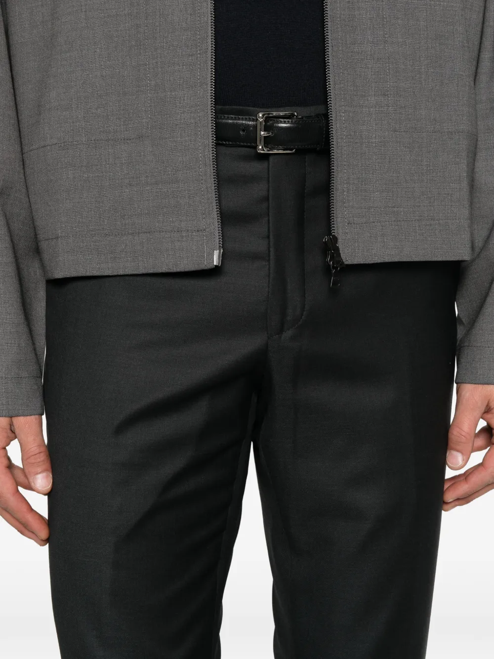 Corneliani Pantalon van scheerwol Grijs