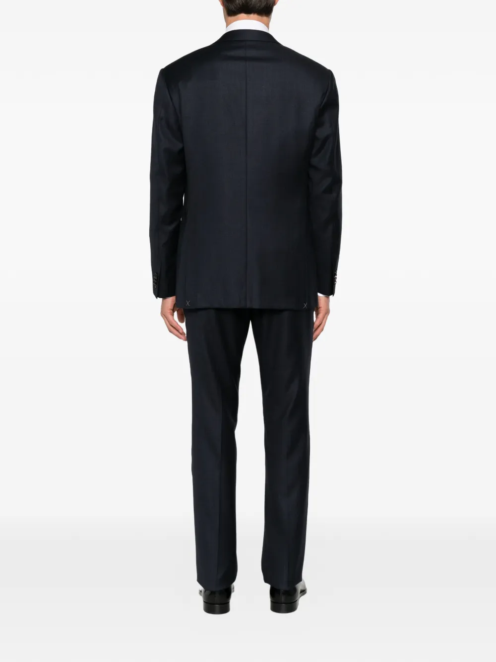 Corneliani Pak met enkele rij knopen Blauw