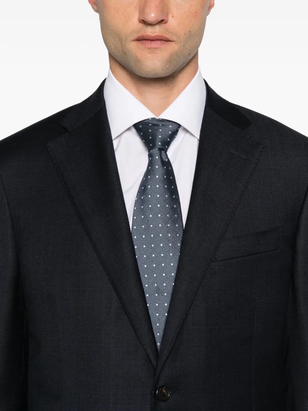 Corneliani Pak met enkele rij knopen Blauw