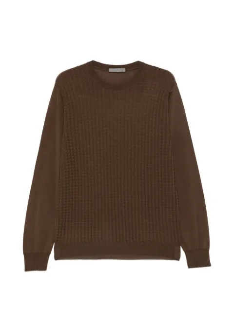 Corneliani textured-knit sweater