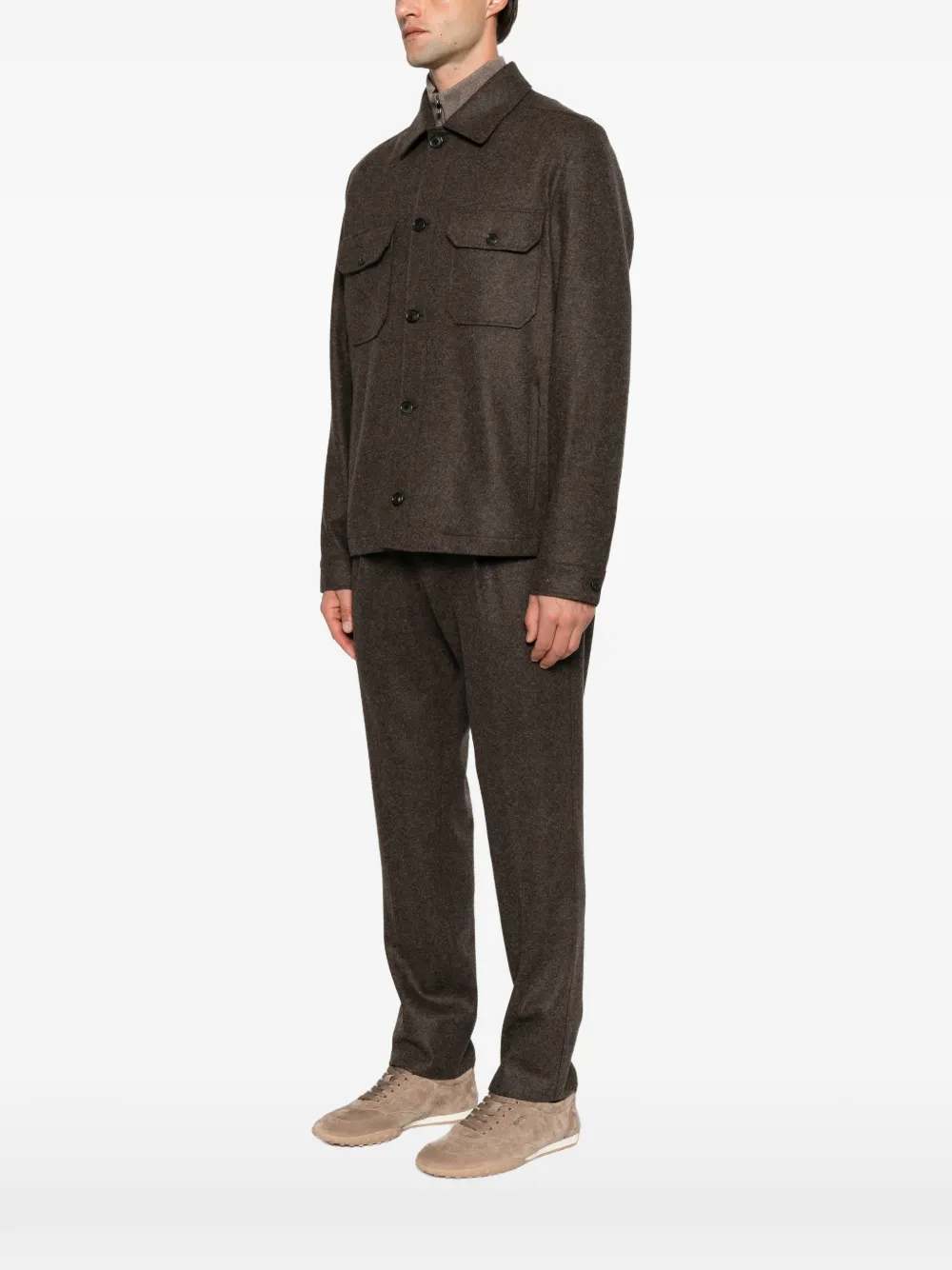 Corneliani Button-up jack Bruin