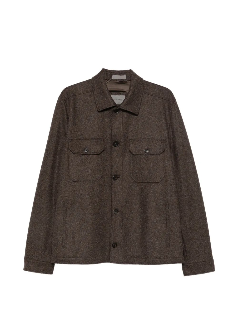 Corneliani button-up wool jacket