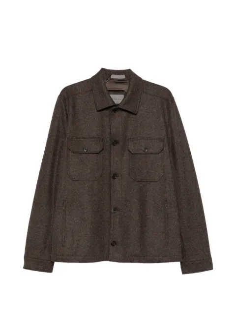 Corneliani button-up wool jacket