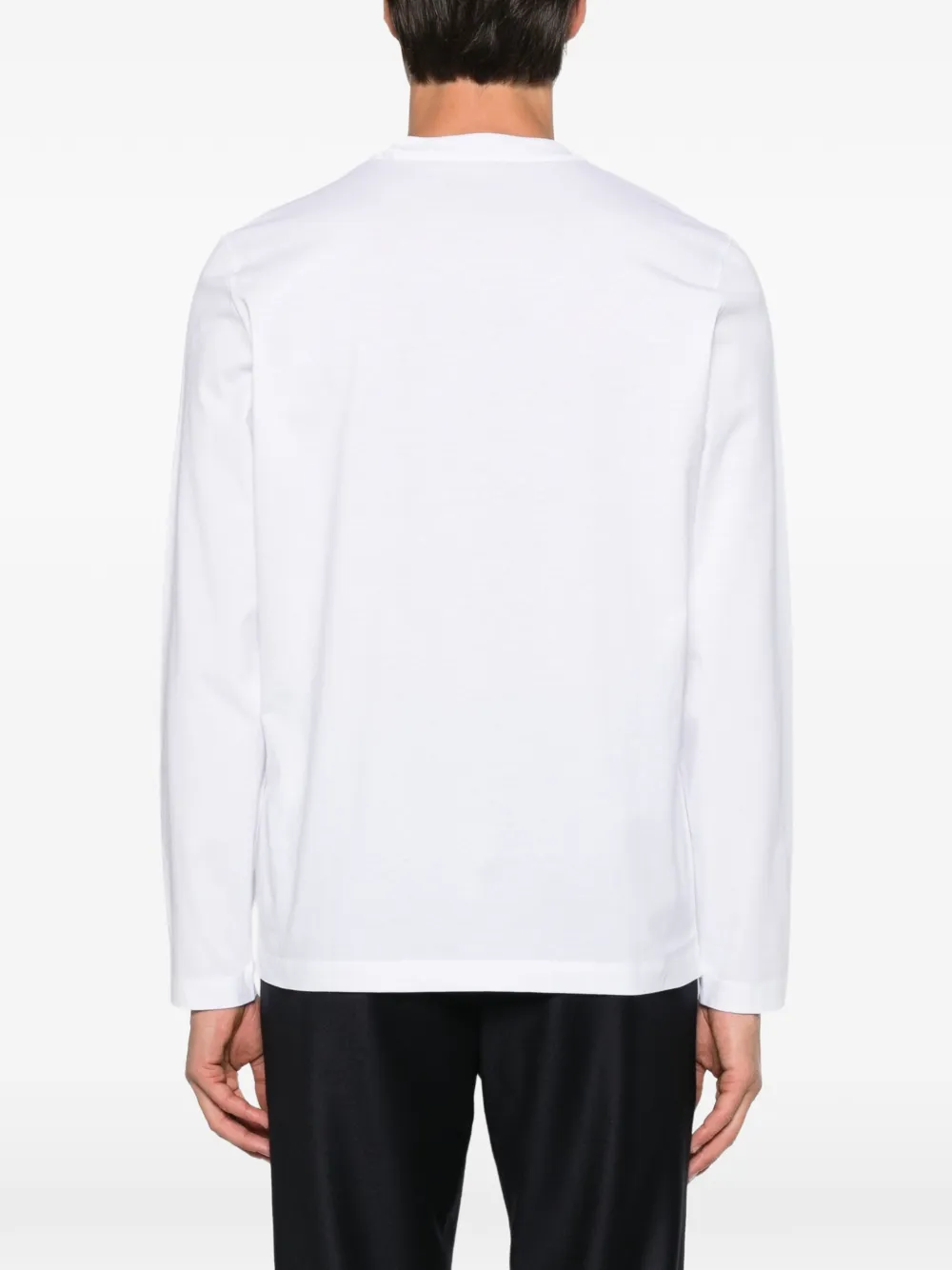 Corneliani T-shirt met lange mouwen Wit
