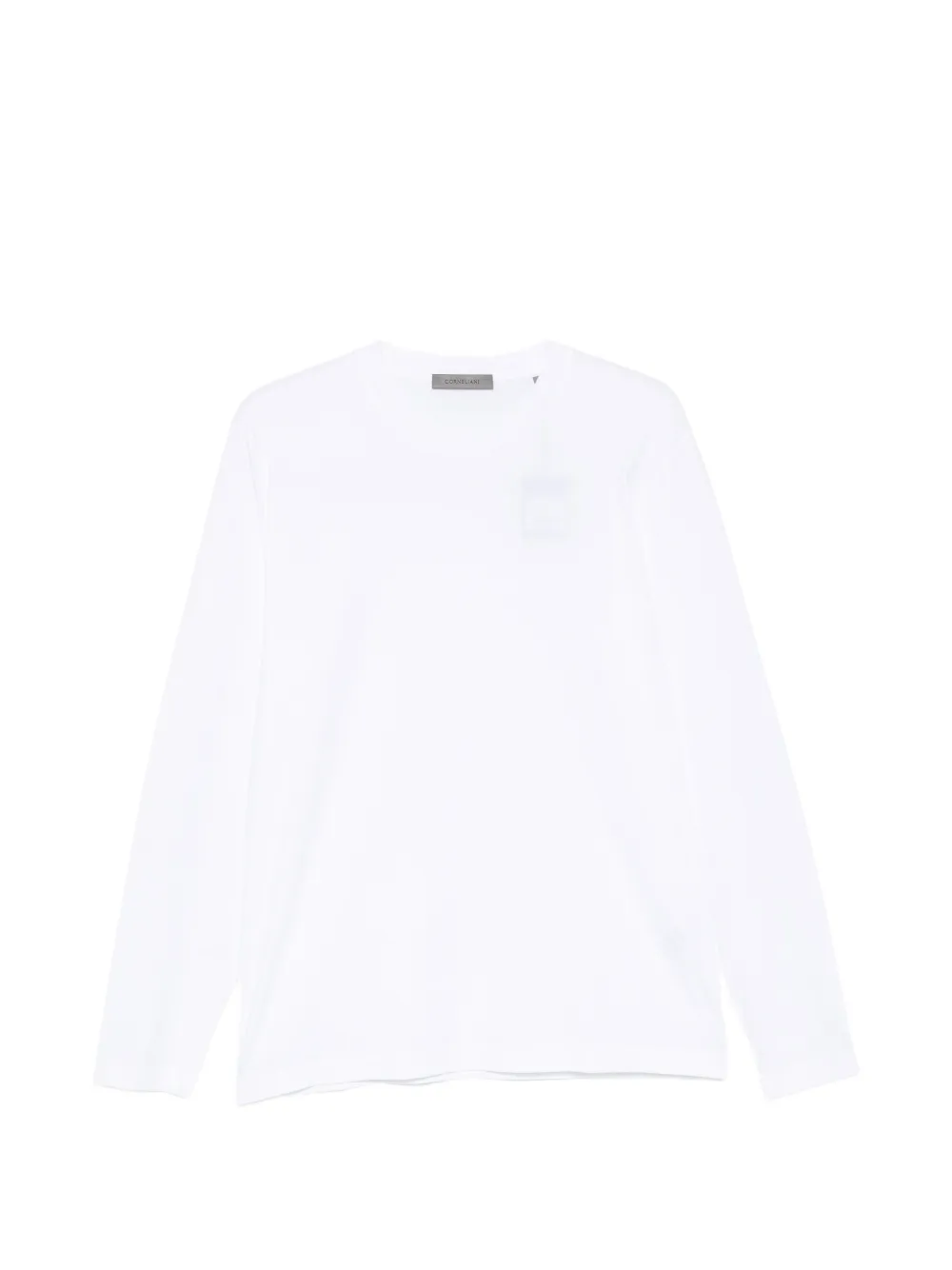 Corneliani long-sleeve T-shirt - Bianco