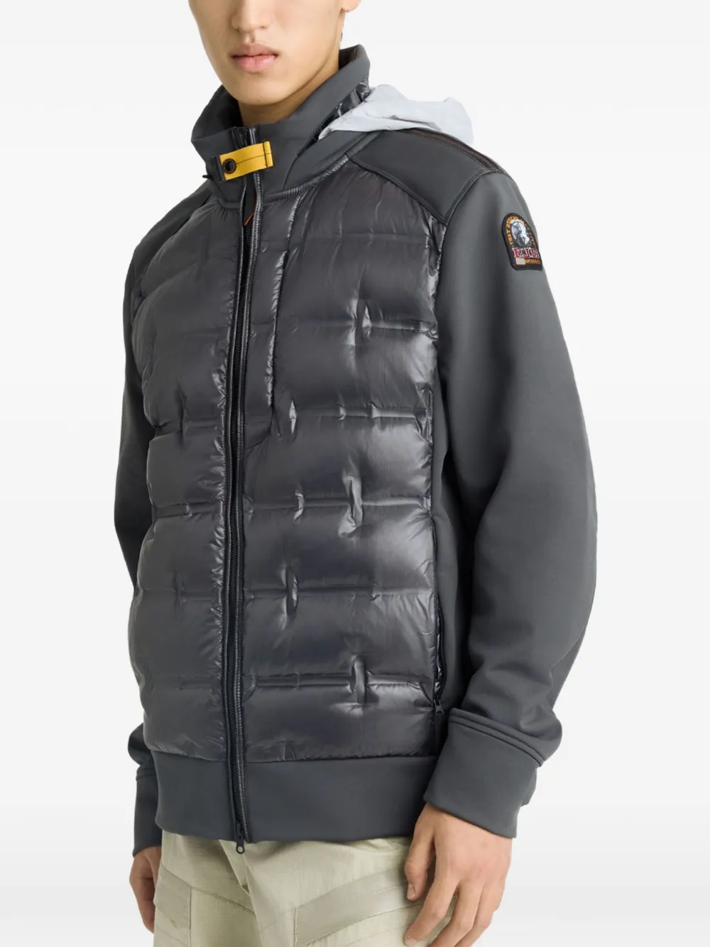 Parajumpers Matty gewatteerd jack met vlakken Zwart