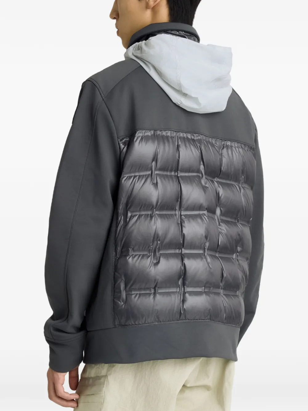 Parajumpers Matty gewatteerd jack met vlakken Zwart