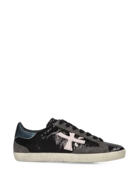 Premiata Steven sequin-embellished sneakers