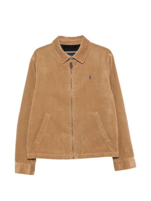 Polo Ralph Lauren corduroy logo-embroidered jacket
