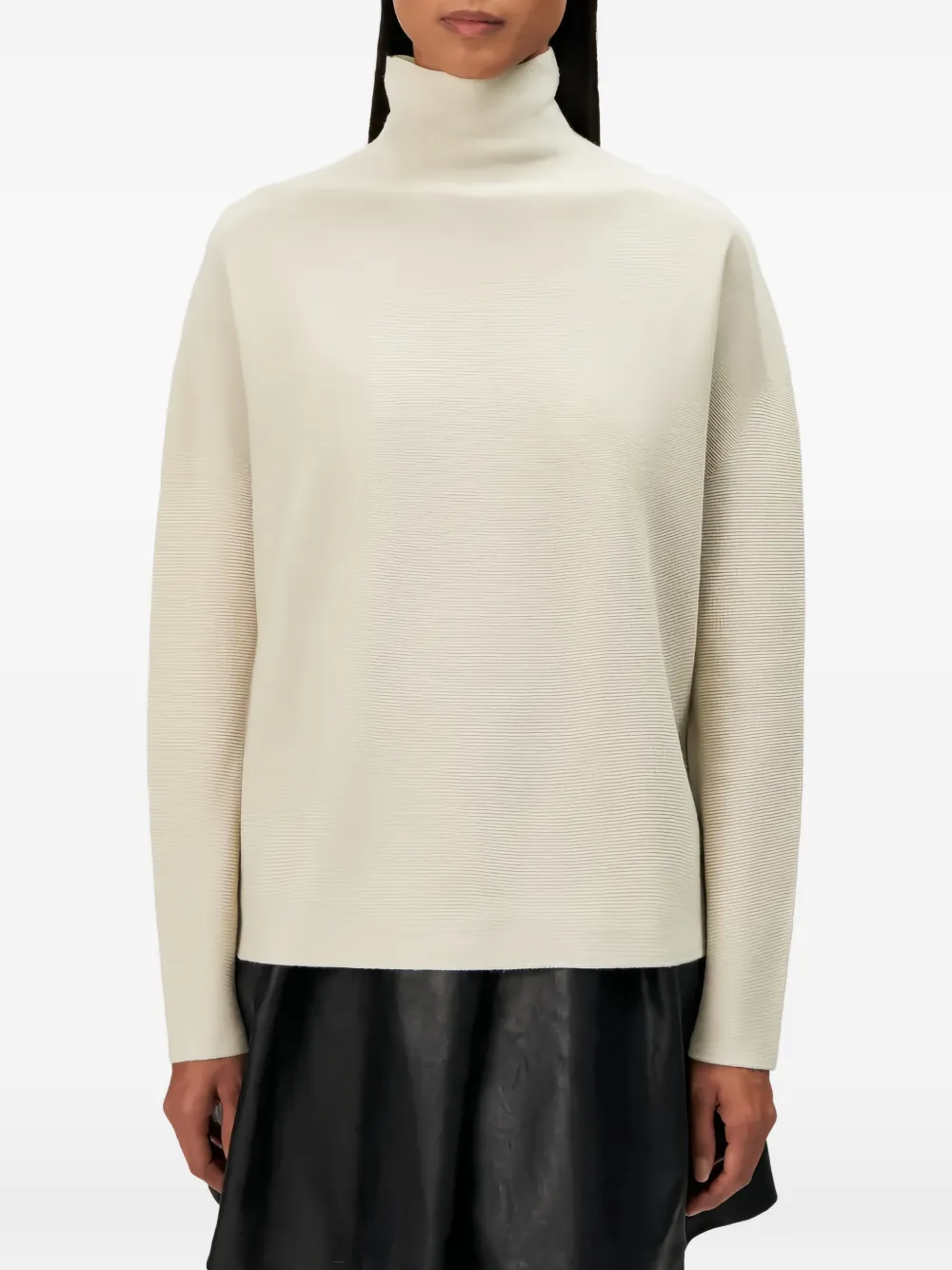 Drykorn Liora High-neck Sweater In Neutral