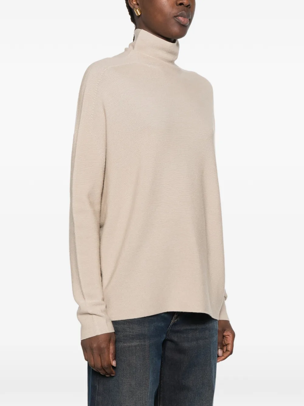 Drykorn Liora high-neck sweater Beige