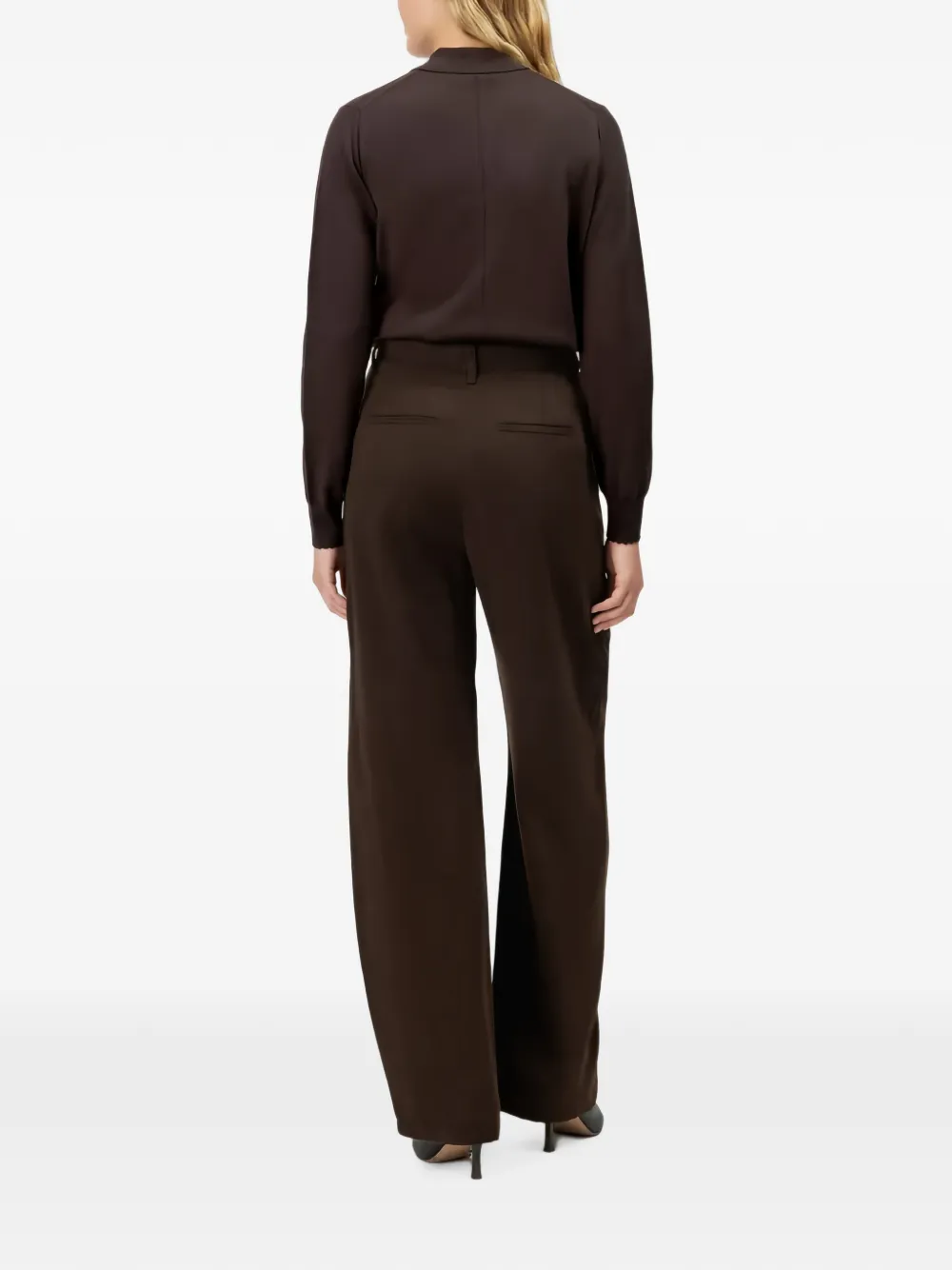 Drykorn Receive wide-leg trousers Bruin