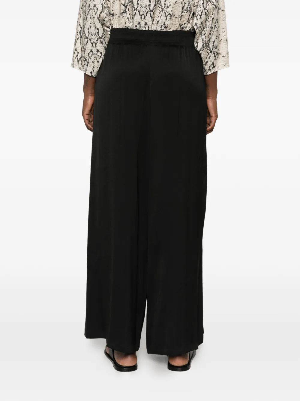 Drykorn Ceiling wide-leg trousers Zwart