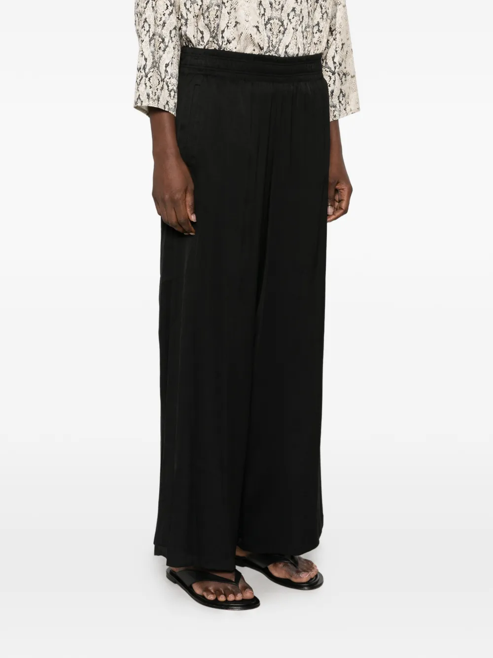 Drykorn Ceiling wide-leg trousers Zwart