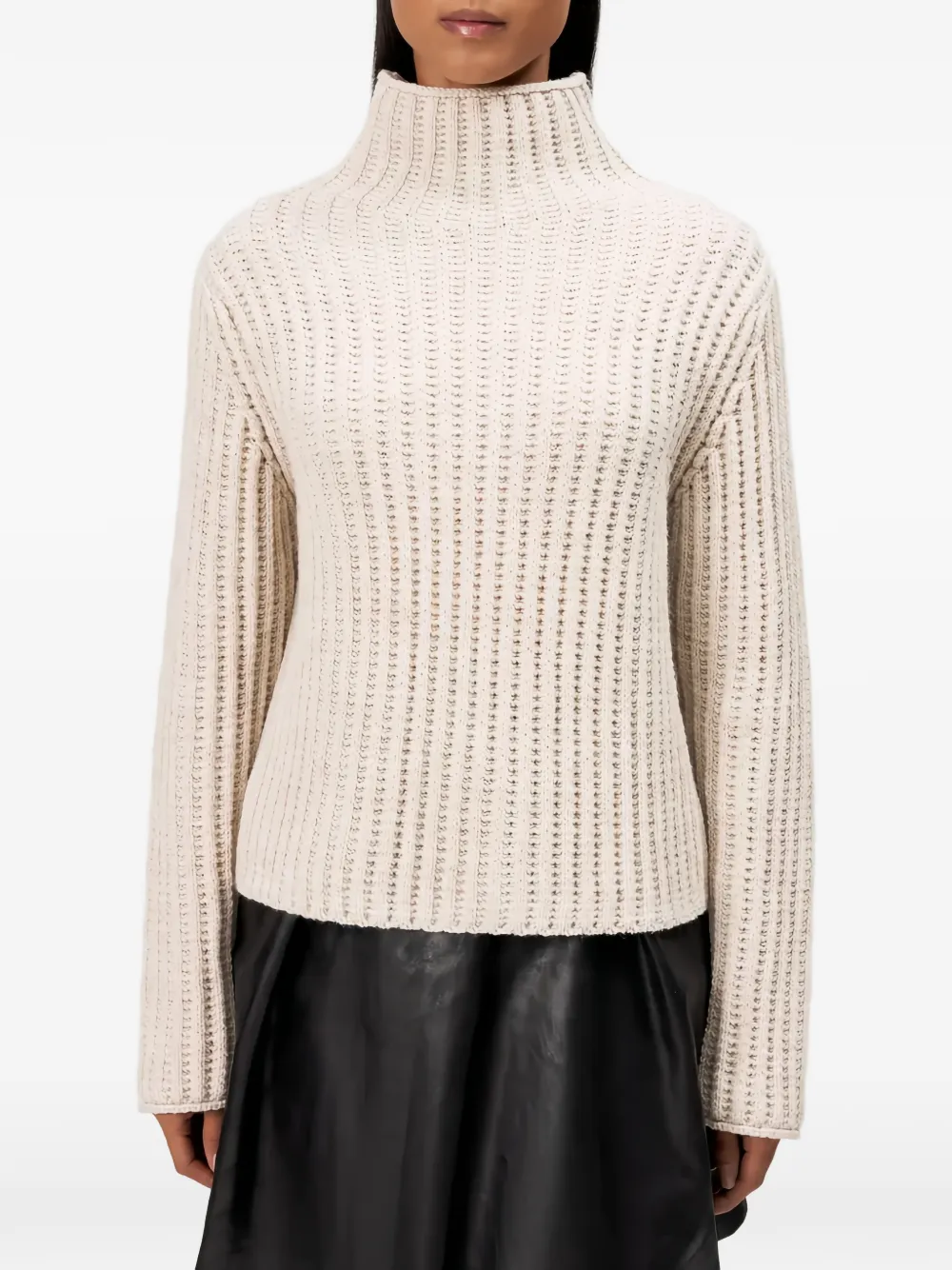 Drykorn Arwie ribbed-knit sweater Beige