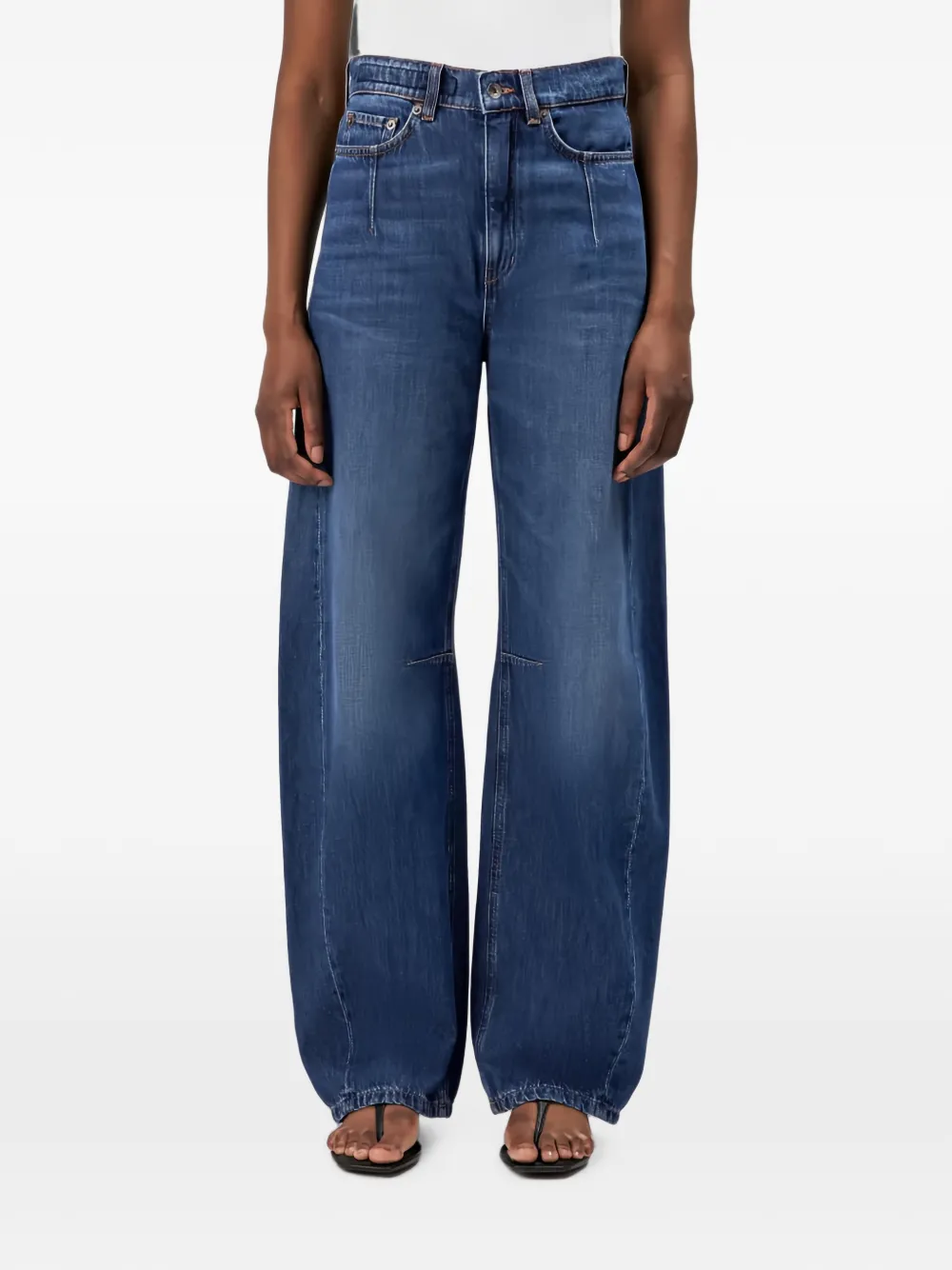 Drykorn Liable wide-leg jeans Blauw