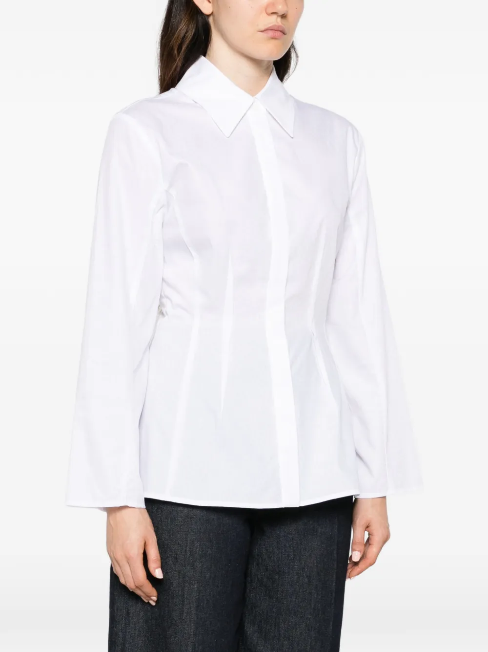 Drykorn Jasira darted shirt Wit