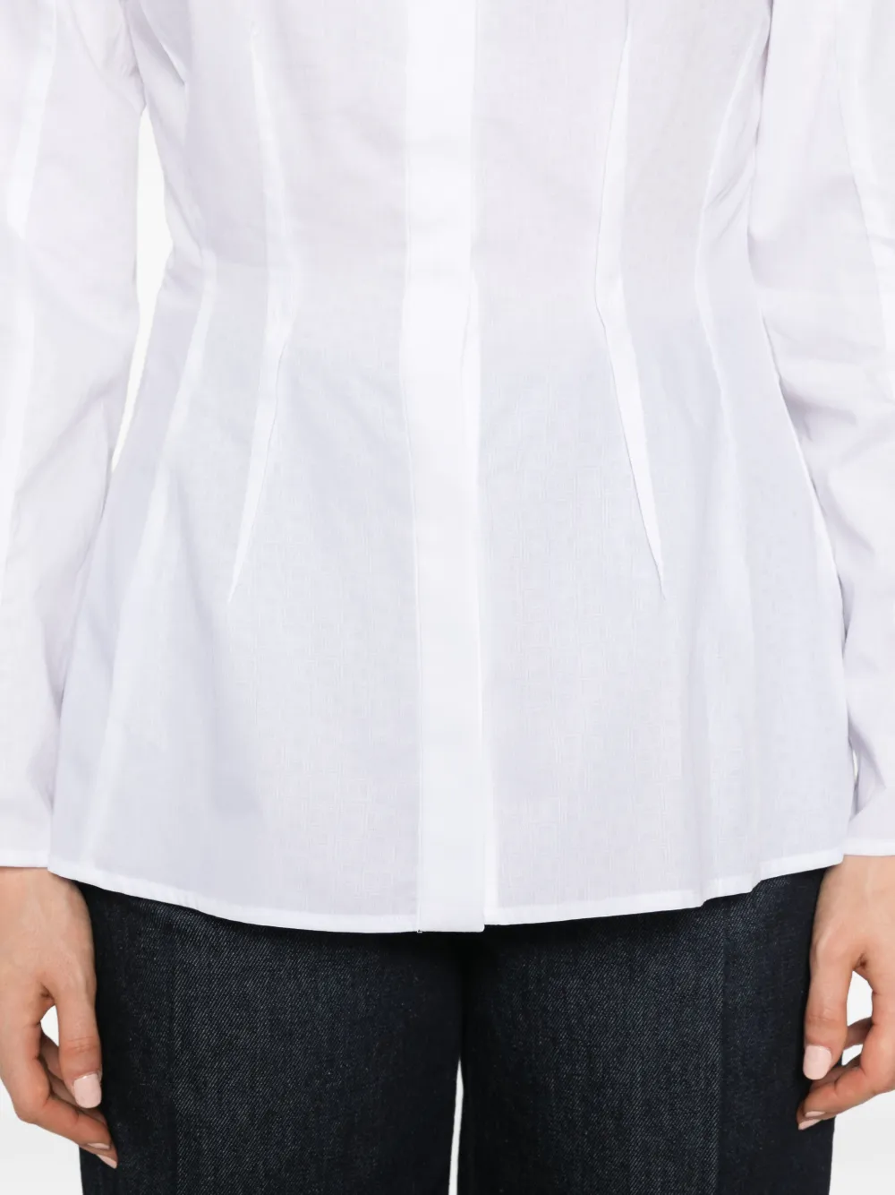 Drykorn Jasira darted shirt Wit