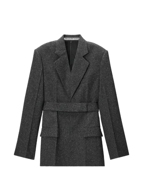 Alexander Wang vestido estilo blazer con cinturón