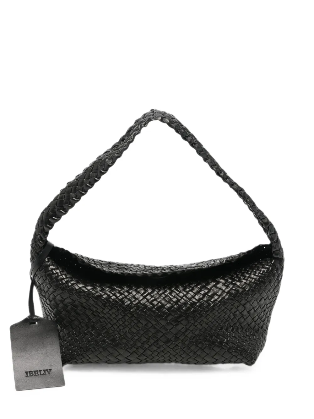 IBELIV Aura woven-leather tote bag