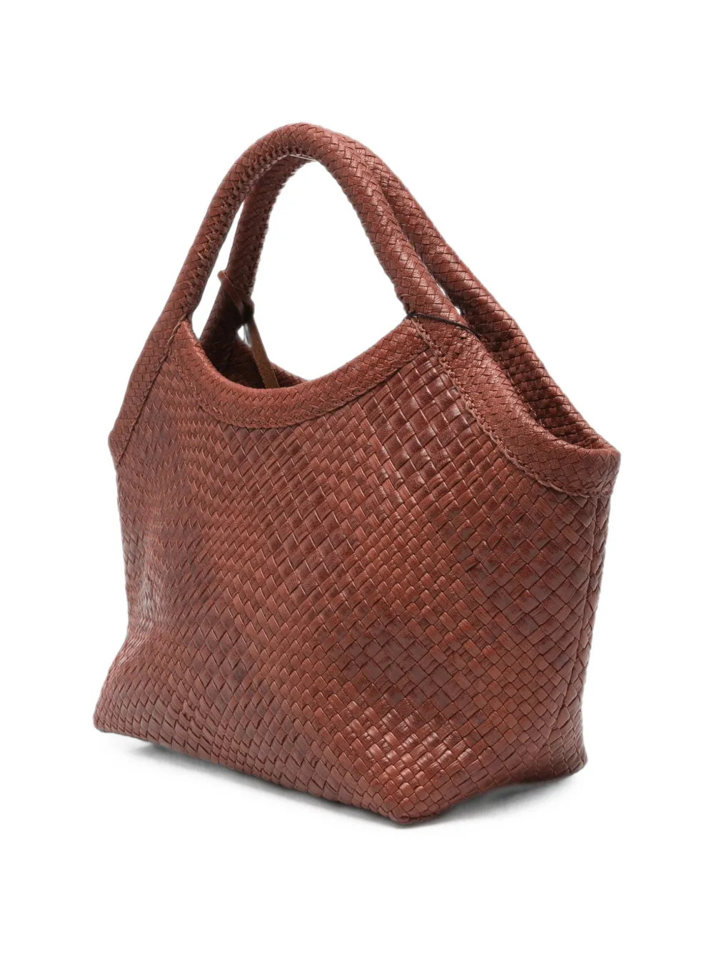 IBELIV Pure geweven shopper Bruin