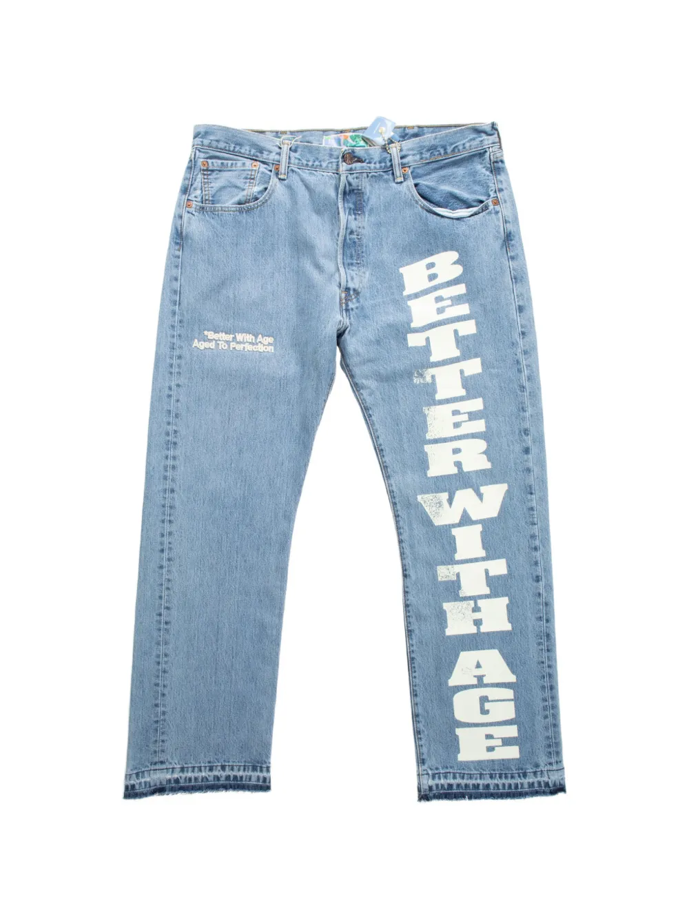 Better with Age Beaufort logo-print jeans