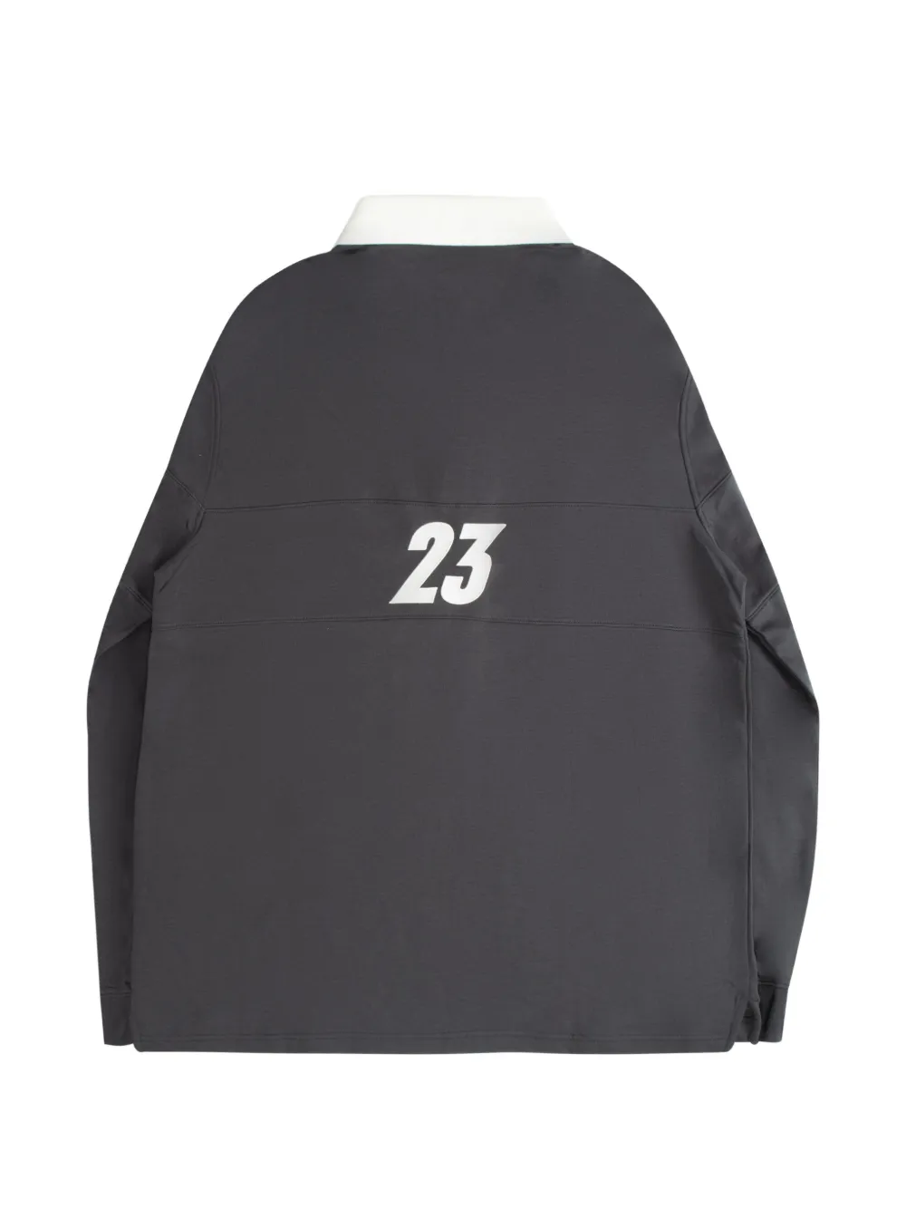 Jordan Brooklyn poloshirt met lange mouwen Grijs