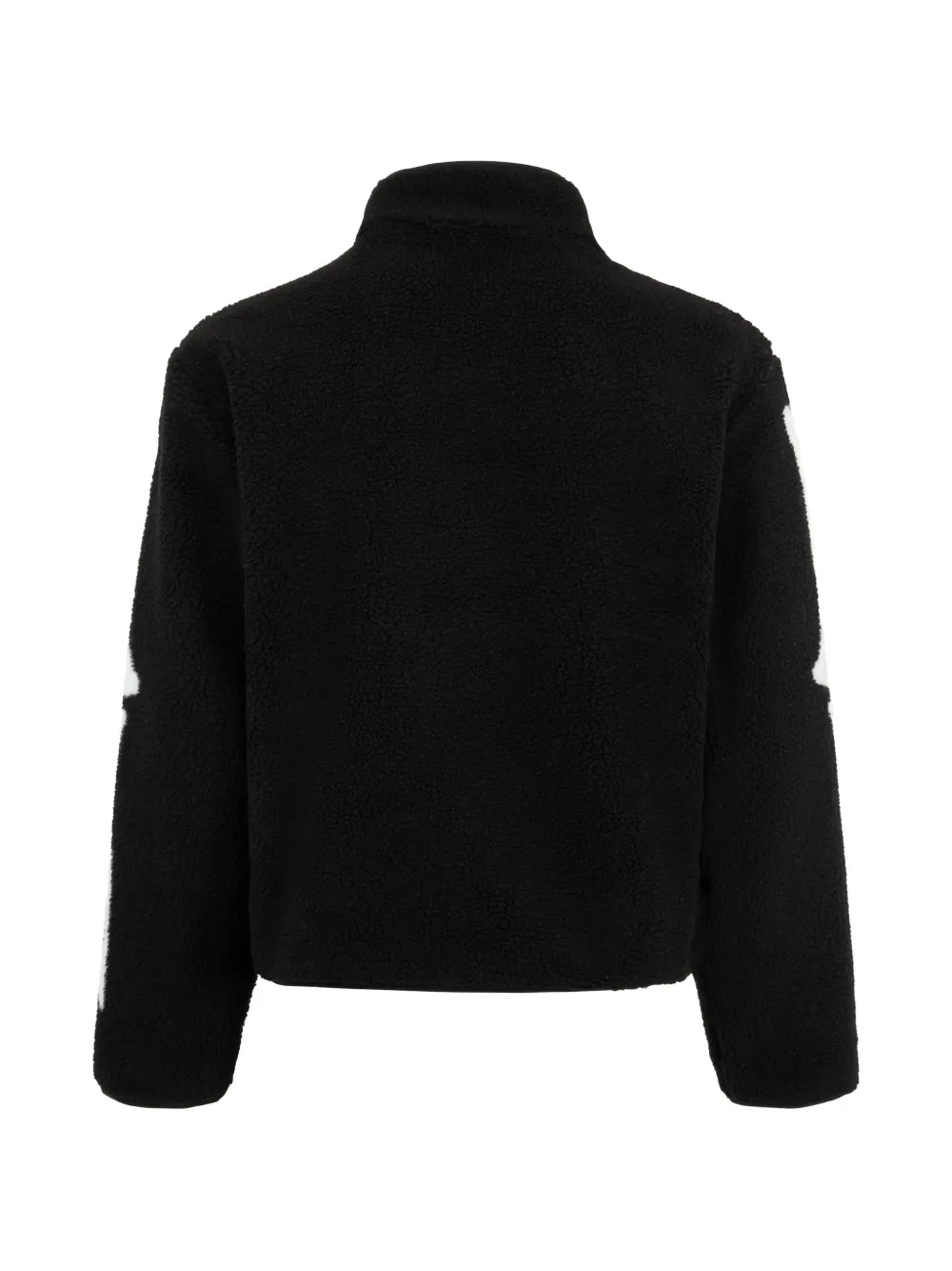 MARKET Skeletal sherpa sweater Zwart