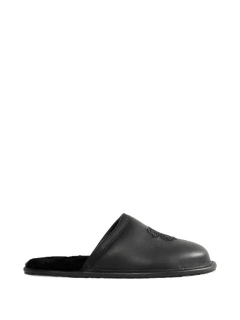 UGG x Willy Chavarria Hotel calf leather slippers