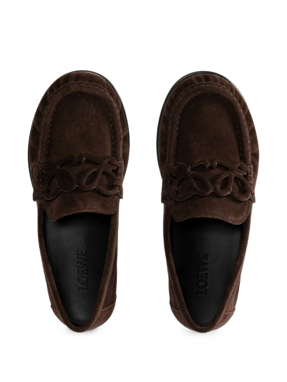 LOEWE Double L loafers Bruin
