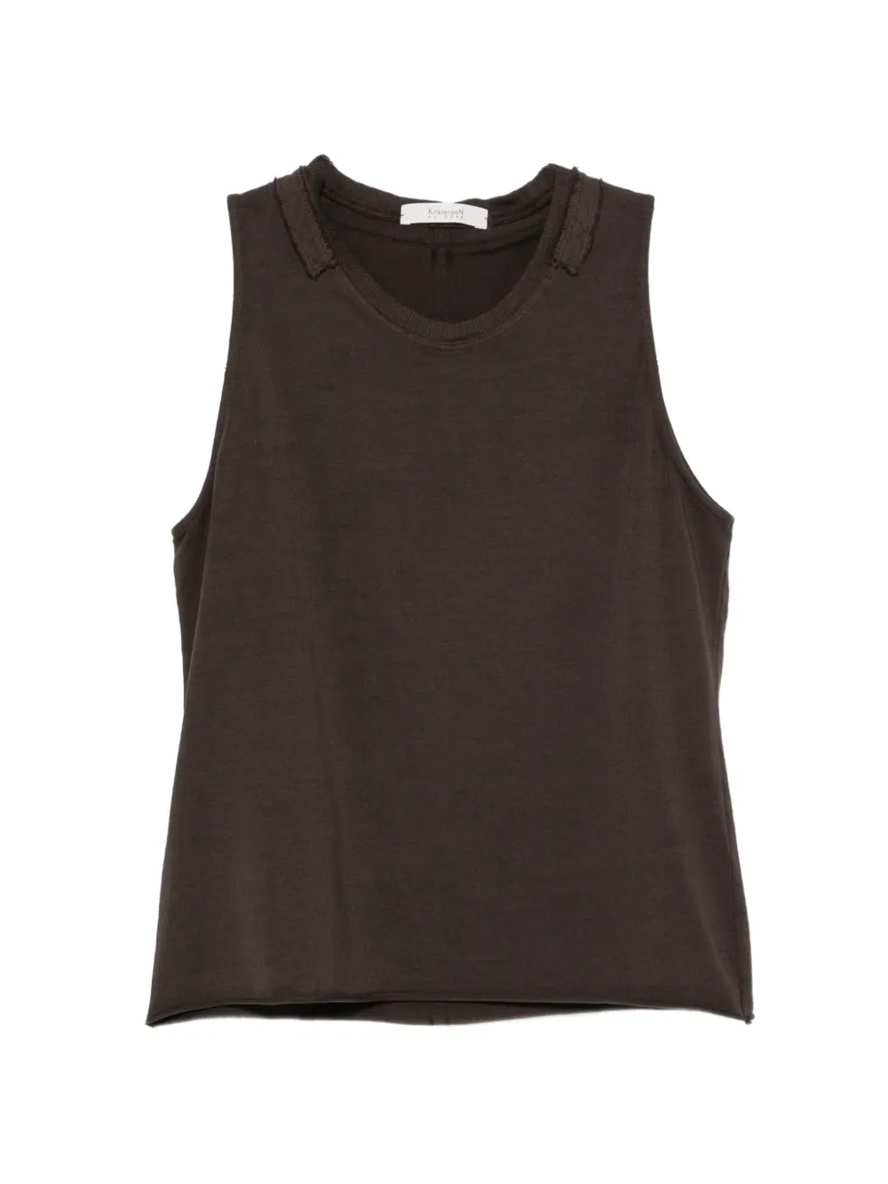 Kristensen Du Nord distressed-effect sleeveless tank top