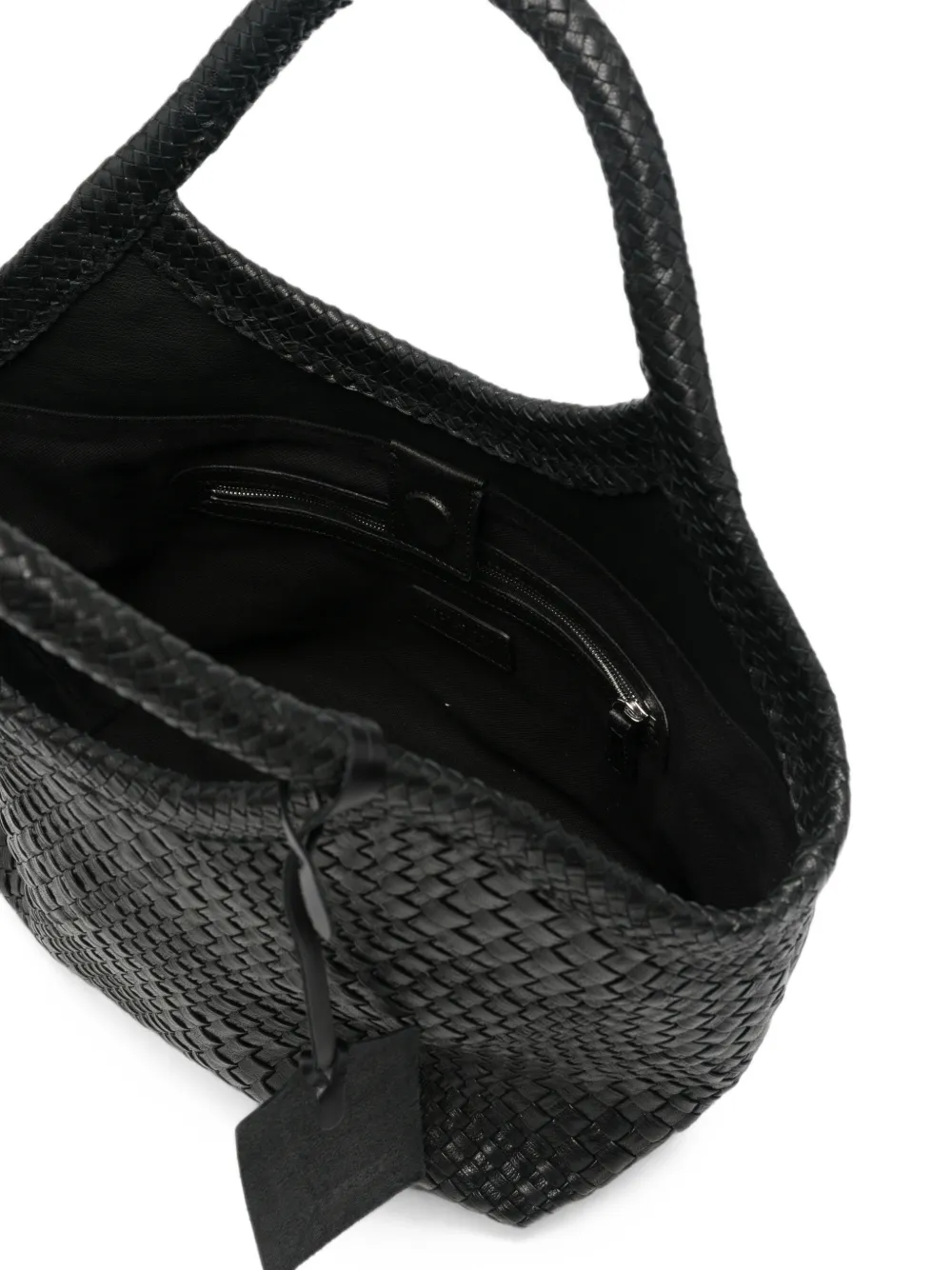 IBELIV Pure geweven shopper Zwart