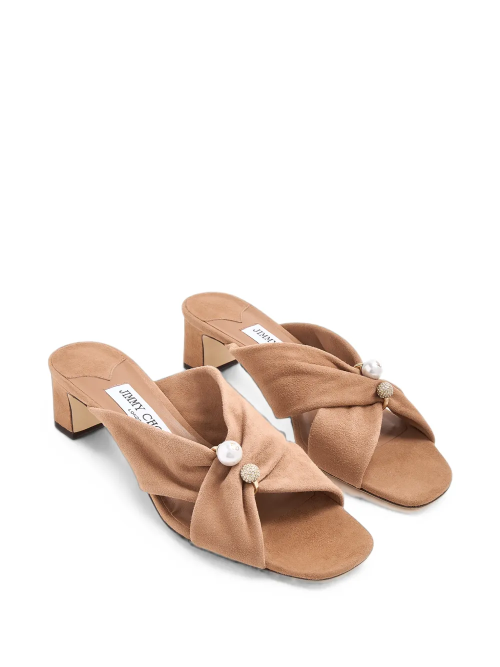 Jimmy Choo Rafi 45 sandals Beige