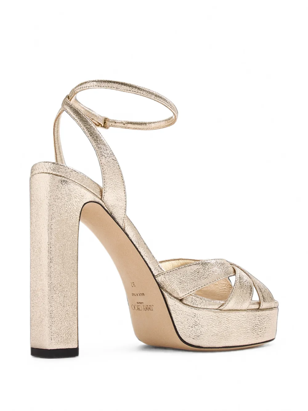 Jimmy Choo Kove 120 sandals Goud