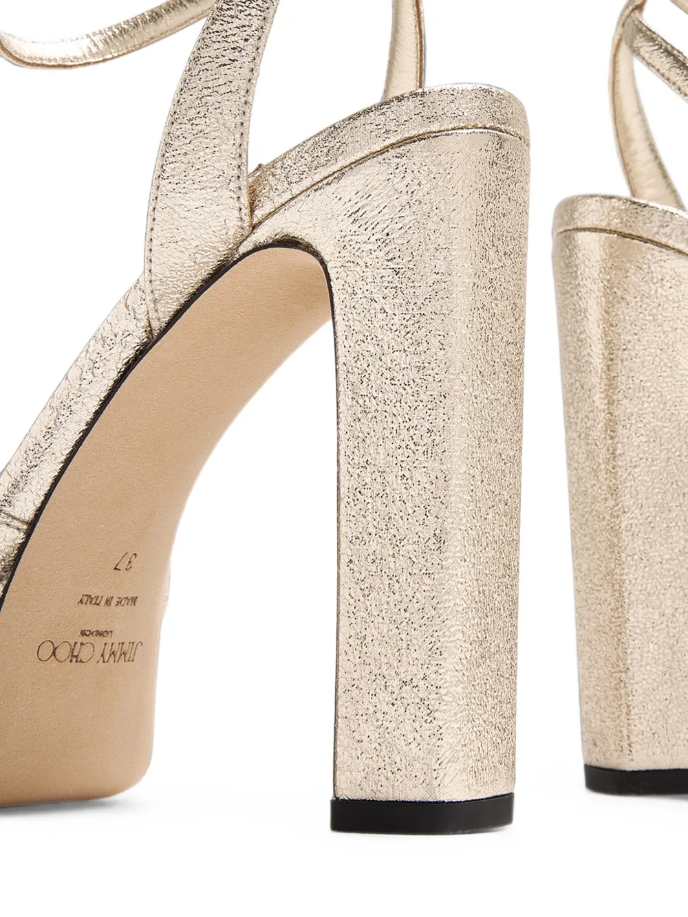 Jimmy Choo Kove 120 sandals Goud