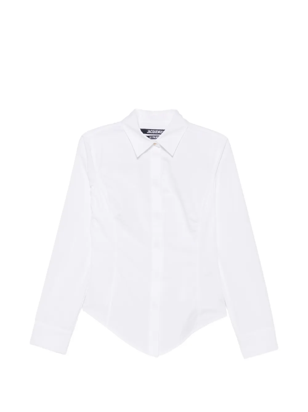 Jacquemus pointed-hem shirt