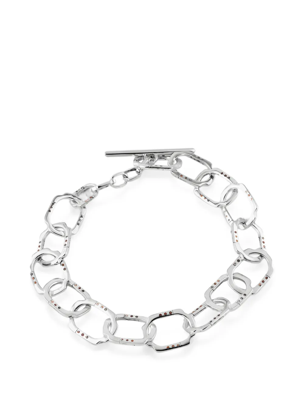 STRUGA silver blade chain bracelet · 19