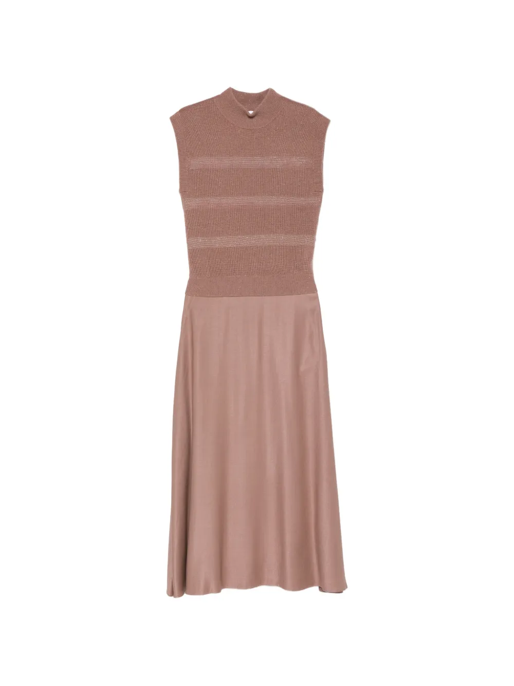 Peserico robe sans manches à sequins - Tons neutres